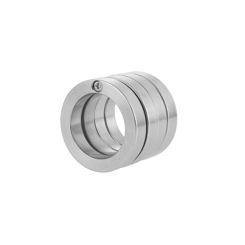 silver brass knuckles